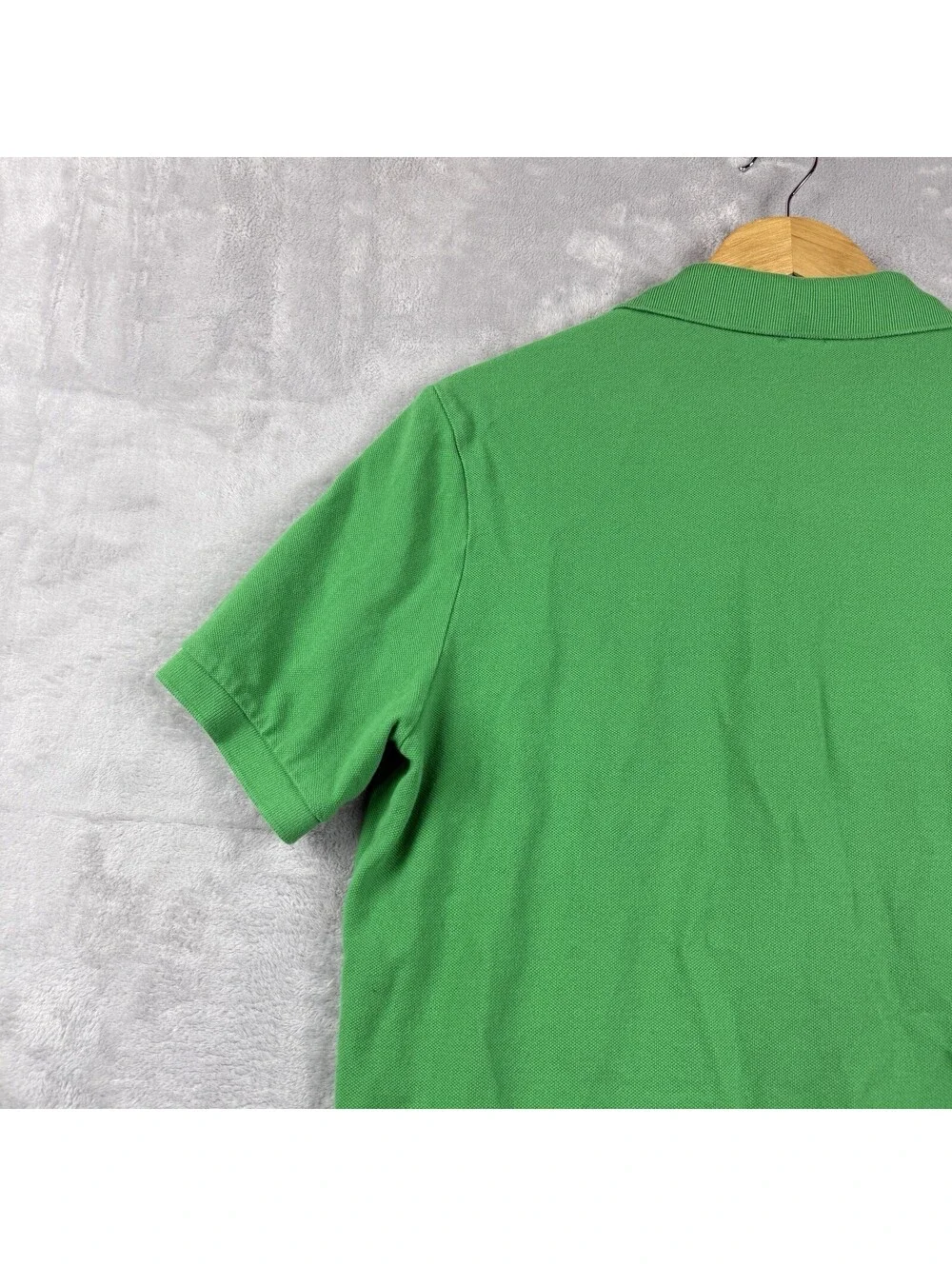 Polo Ralph Lauren Men M Green Classic Fit Big Pony Number 3 Polo Shirt Y2K Prep